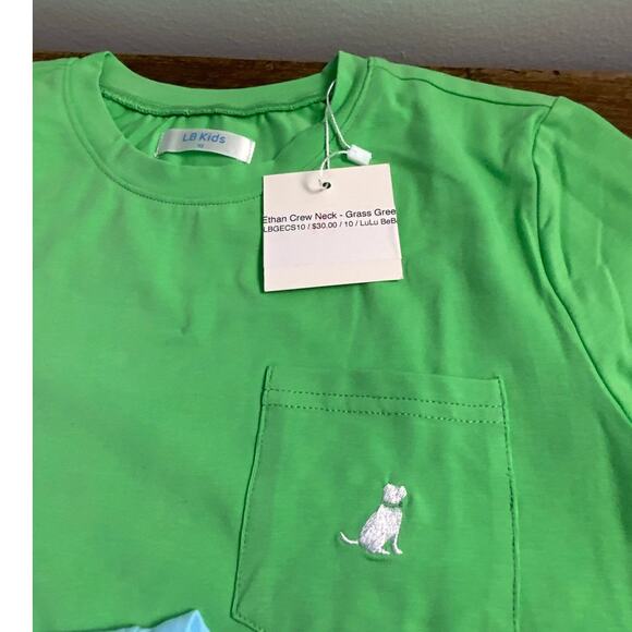 Lulu Bebe Boys LB Kids Tshirt NWT‎ size 10 - Picture 4 of 5